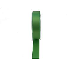 Stuha saténová 2,5 cm/25 m, barva zelená