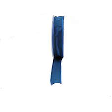 Stuha dekorační acetátová 2,5 cm/25 m, barva tmavě modrá
