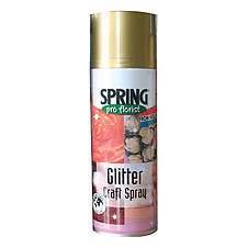 Třpytky ve spreji zlatá 300 ml