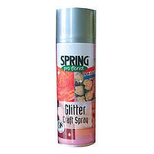 Třpytky ve spreji stříbrná 300 ml