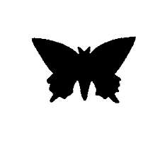 Páková děrovačka 3,5 cm motýl 3