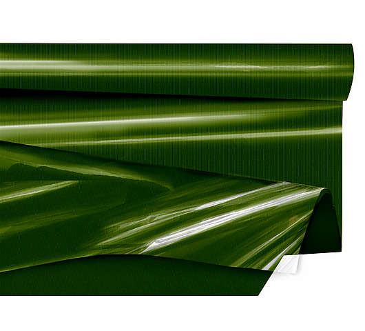 Celofánová role dvojitá 0,80x50 m Kraft tm. zelená