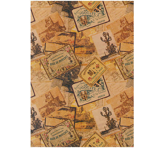 Role papír MOTIFS KRAFT Poštovní známky 0,70x50 m