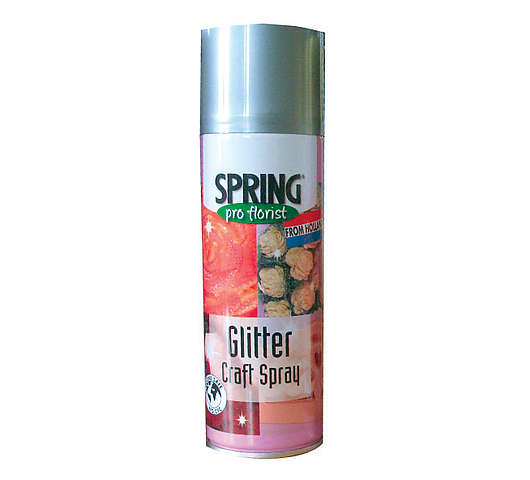 Třpytky ve spreji stříbrná 300 ml