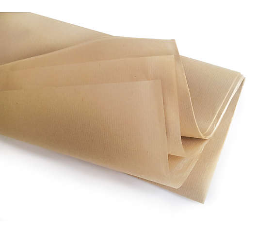 Dárkový balicí papír hedvábný archy 50x75 cm, 240 ks natural