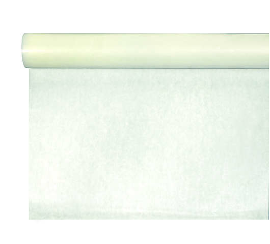Dárkový balicí papír průhledný, voděodolný, lesklý, 0,80x40m, 40g, bílá