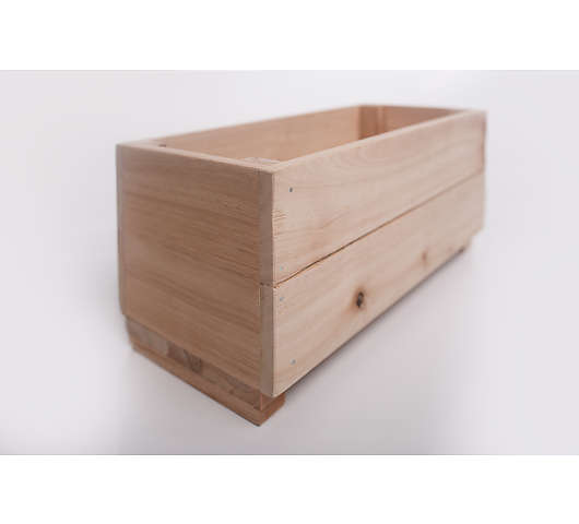 Dřevěná bedýnka z CEDRELY 35x15x15 cm